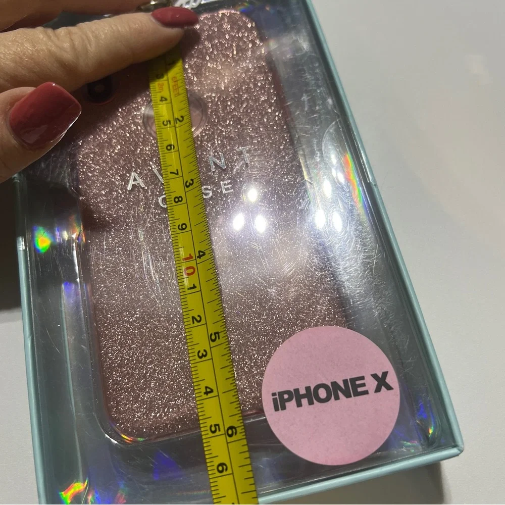 Avanti iPhone X Sparkle Pink Case